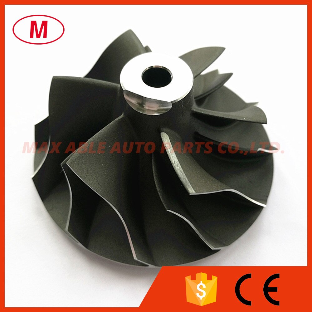 TD05 TD05H TD06 20G EVO turbosprężarka koło/wirnik kompresora turbosprężarka 68.00/52.5mm 6 + 6 dla Mits .. shi