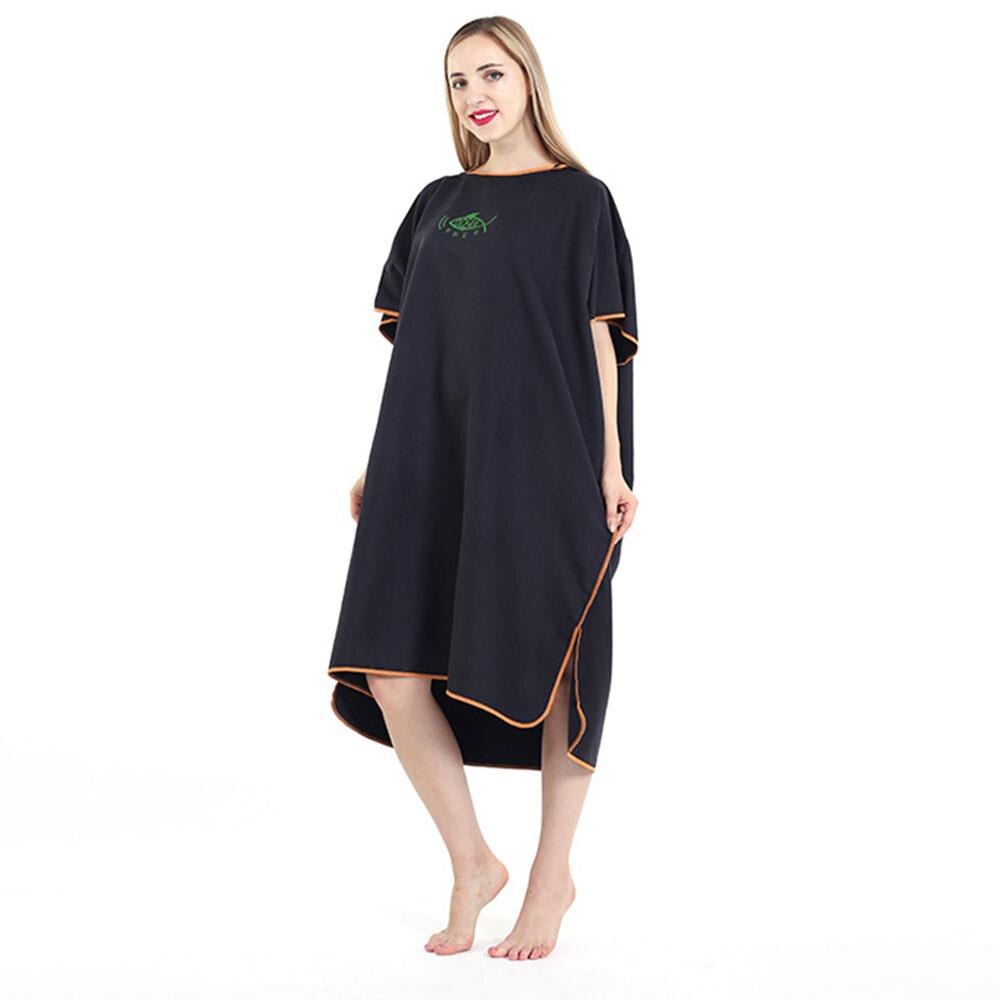 Serviette de bain à capuche pour adulte, serviette de plage, Poncho, grande taille, couleur bonbon, pour femmes et hommes