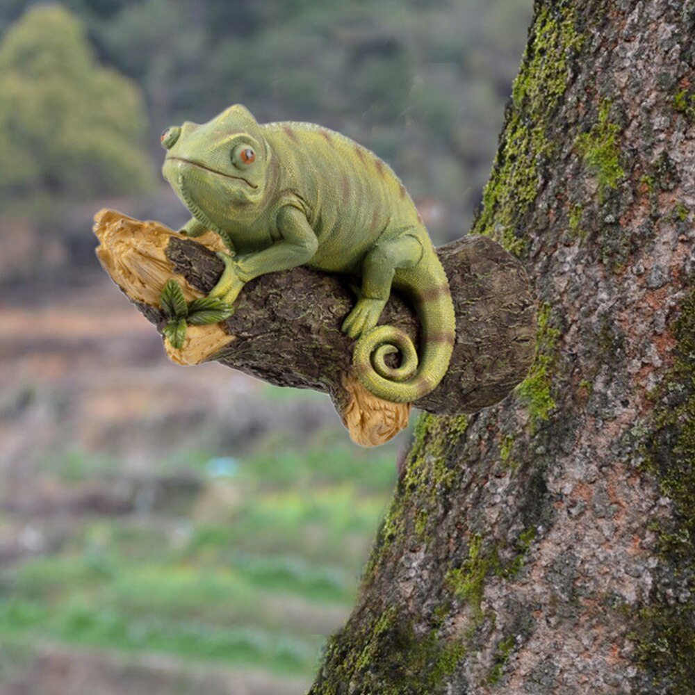 Realistic Lizard Decoration Artificial Reptile Lizard Model Garden Decoration