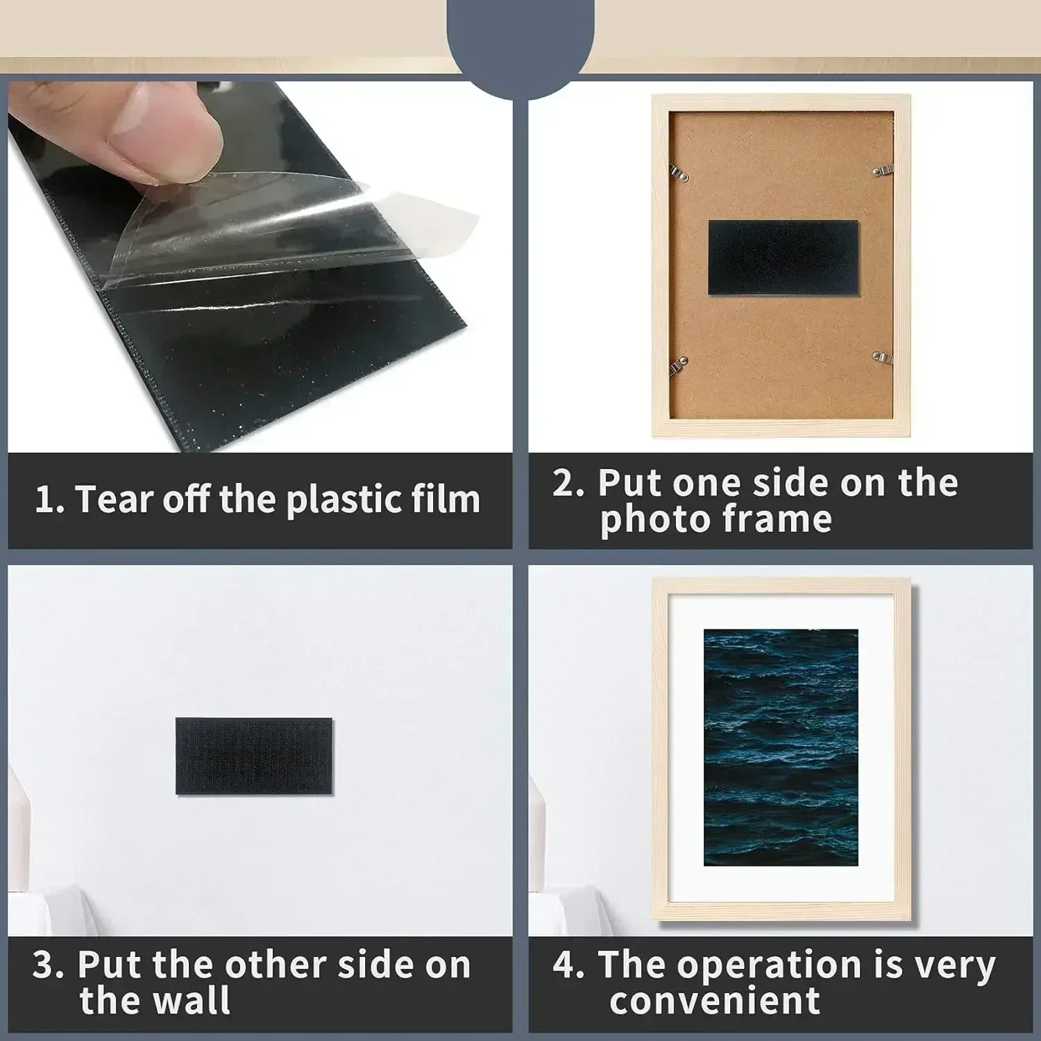 Car Carpet Pads Auto Adhesive VelcroSTape Dashboard Pad Sewing Double-sided Fixed Stickers Fixation Patch Floor Mat DIY Arts