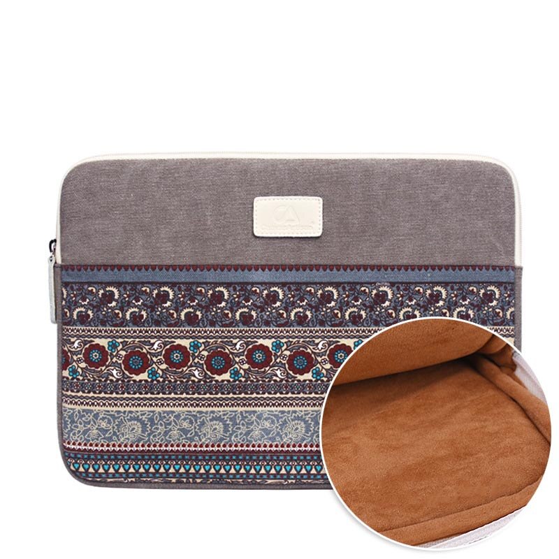 Women laptop Bag Briefcase notebook case Computer Pocket 11"13"14"15"for Macbook Pro Air Notebook Bag Pouch Women Men sleeve: gray 14inch h