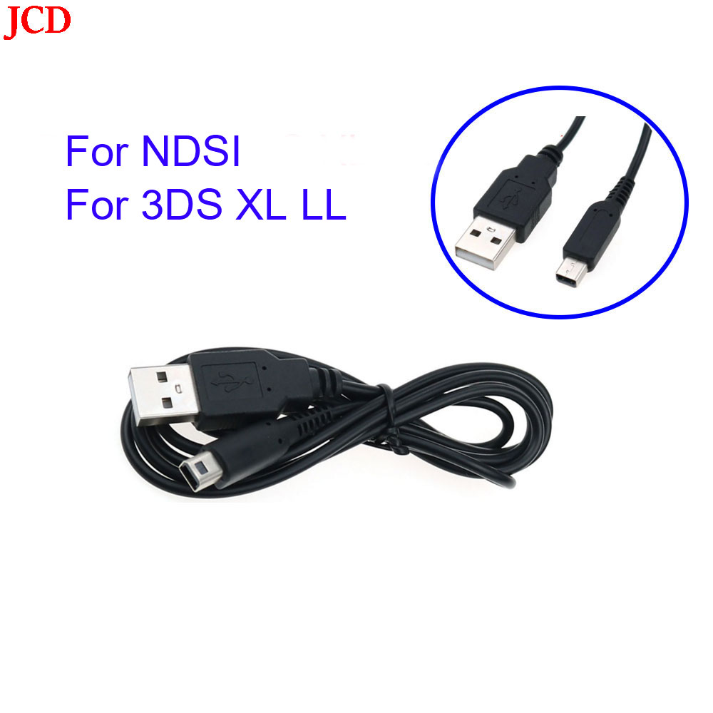JCD 1 pz caricatore dati USB cavo di ricarica cavo di alimentazione per nintendo DS Lite DSL NDSL per NDSi 3DS nuovo 3DS XL LL NDS GBA SP GB GBC