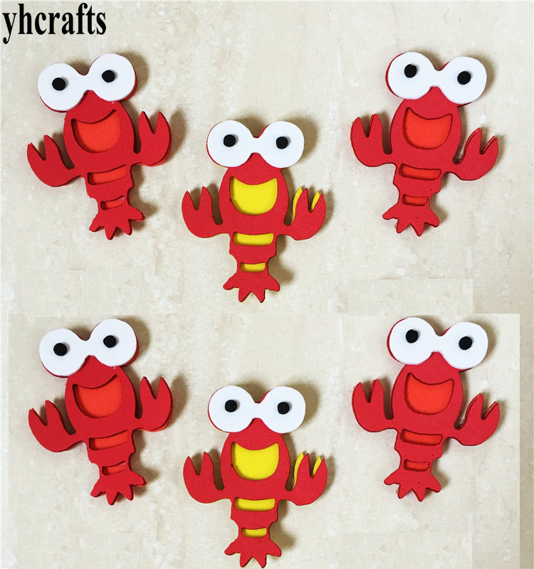 1bag/LOT,foam four leaf clover without stickers Kindergarten crafts Pocket crafts Kids room decoration activitity: 5PCS 6.3x8cm