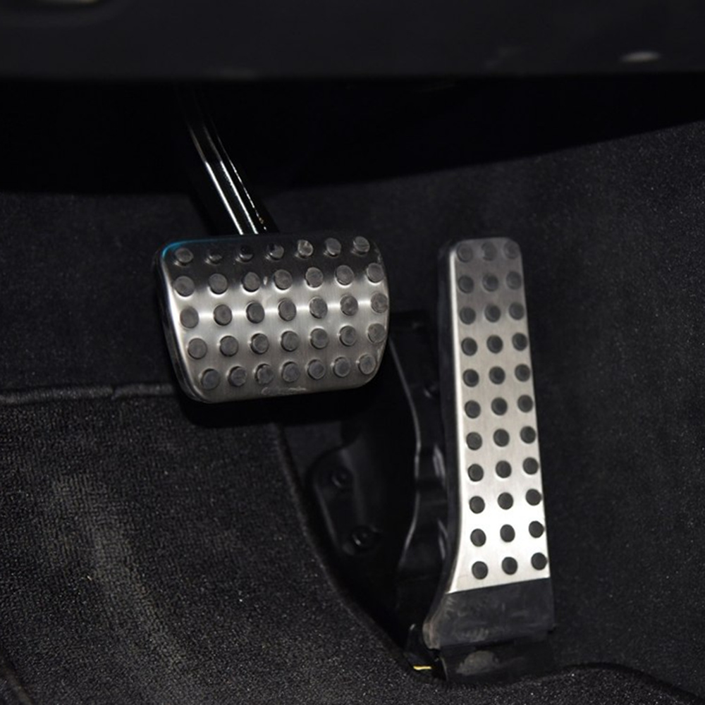 Stainless steel pedal for Mercedes Benz C E S GLK SLK CLS SL-Class W203 W204 W211 W212 W210 W205 accelerator brake footrest pad
