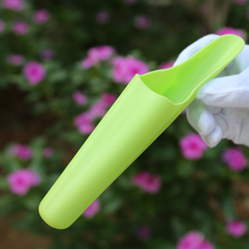 Cultivation Bucket Small Home Digging Gardening Tools Easy Clean Ergonomics Shovel Succulent Plant Plastic Utility Soil Scoop: Green