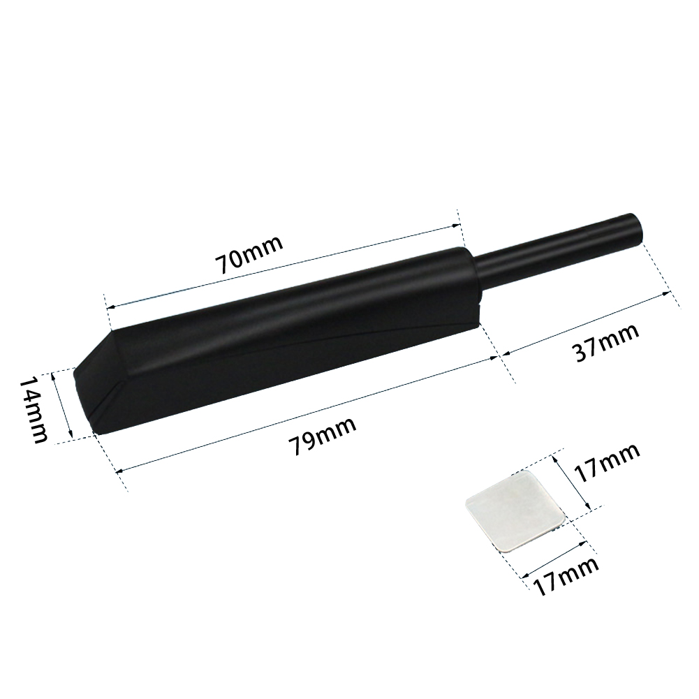 Lade Push To Open Systeem Demper Buffer Kasten Deur Kast Catch Magnetische Tip Klink Touch Release Huismeubilair Hardware: nikkel