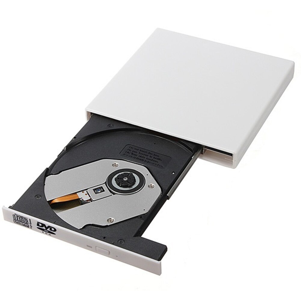 Voor pc laptop lichtgewicht kantoor draagbaar plastic ultra dun extern optisch thuis usb 2.0 cd driver