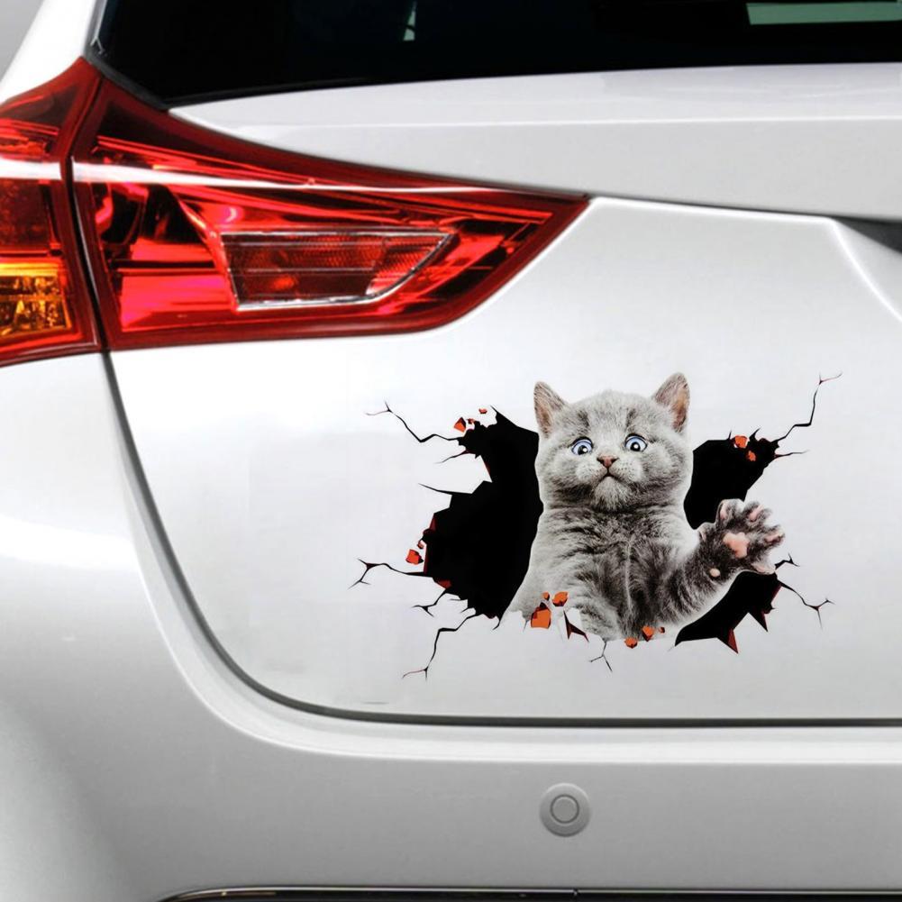 Hond Auto Stickers Franse Bulldog Sticker Hond Vinyl Decal Animal Cartoon Auto Raamstickers Waterdicht Bumper Accessoires
