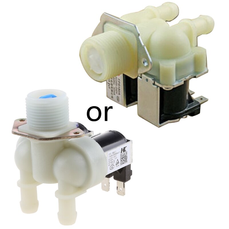 Universal Washing Machine Water Double Inlet Valve Home Electrical Appliance Durable Replacement Parts Retailsale