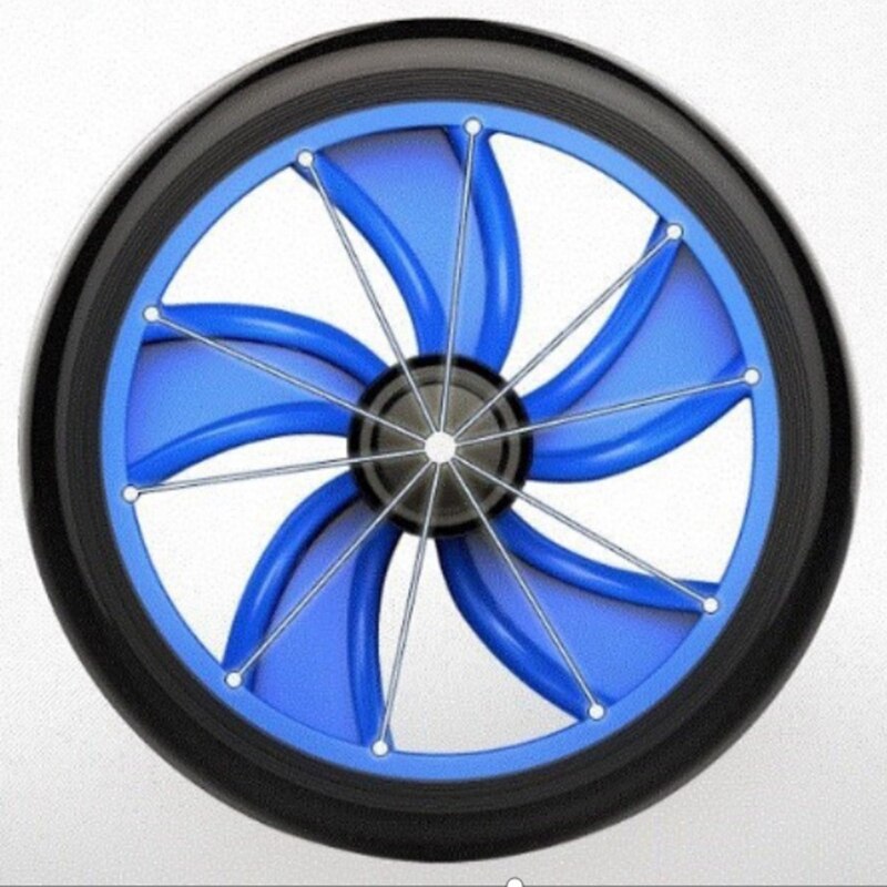 Abdominal Fitness Wheels Double Wheels Abdominal Waist Workout Exercise Gym Roller Core Trainer Fitness Equipment