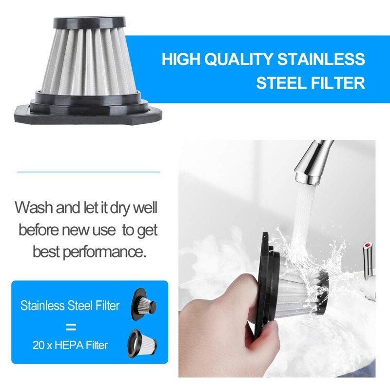 Handheld Vacuum Cordless, Rechargeable Portable Hand Vacuum Cleaner, Strong Suction Wet Dry Clean Lightweight Mini Hand Vac Hand