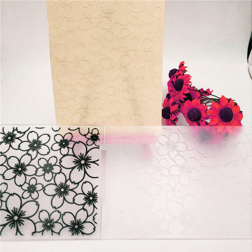 plastic Flower template craft card making paper card album wedding decoration scrapbooking Embossing folders