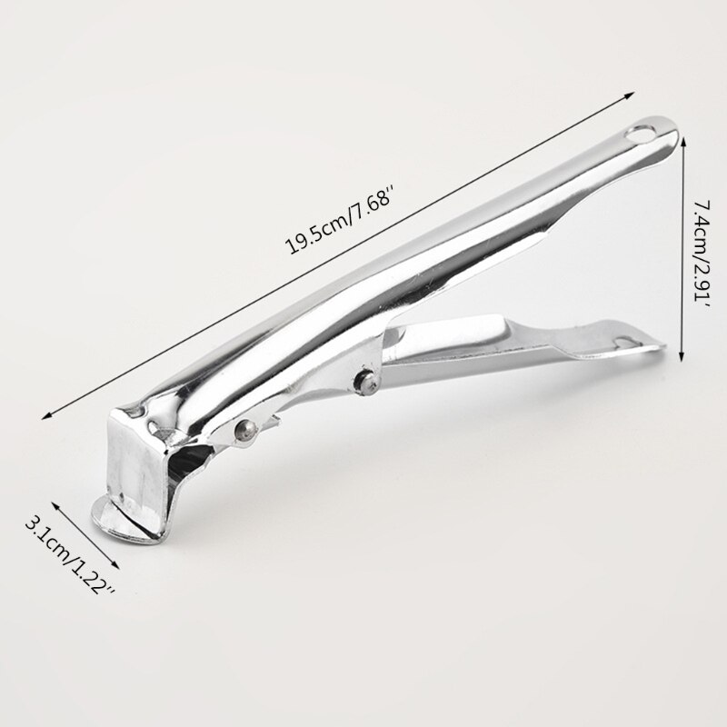 Stainless Steel BBQ Grill Grate Lifter Gripper Bowl Picker Pot Gripper Anti Plate Pan Clamp Clip