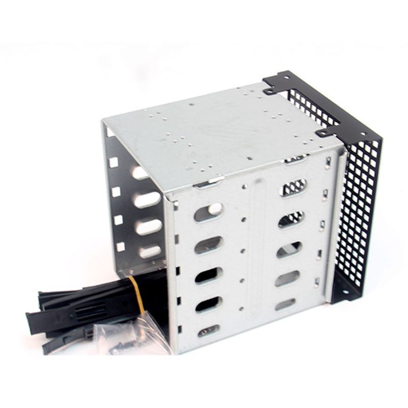 Large Capacity Stainless Steel HDD Hard Drive Cage Rack SATA Hard Drive Disk Tray Caddy for Computer Accessories