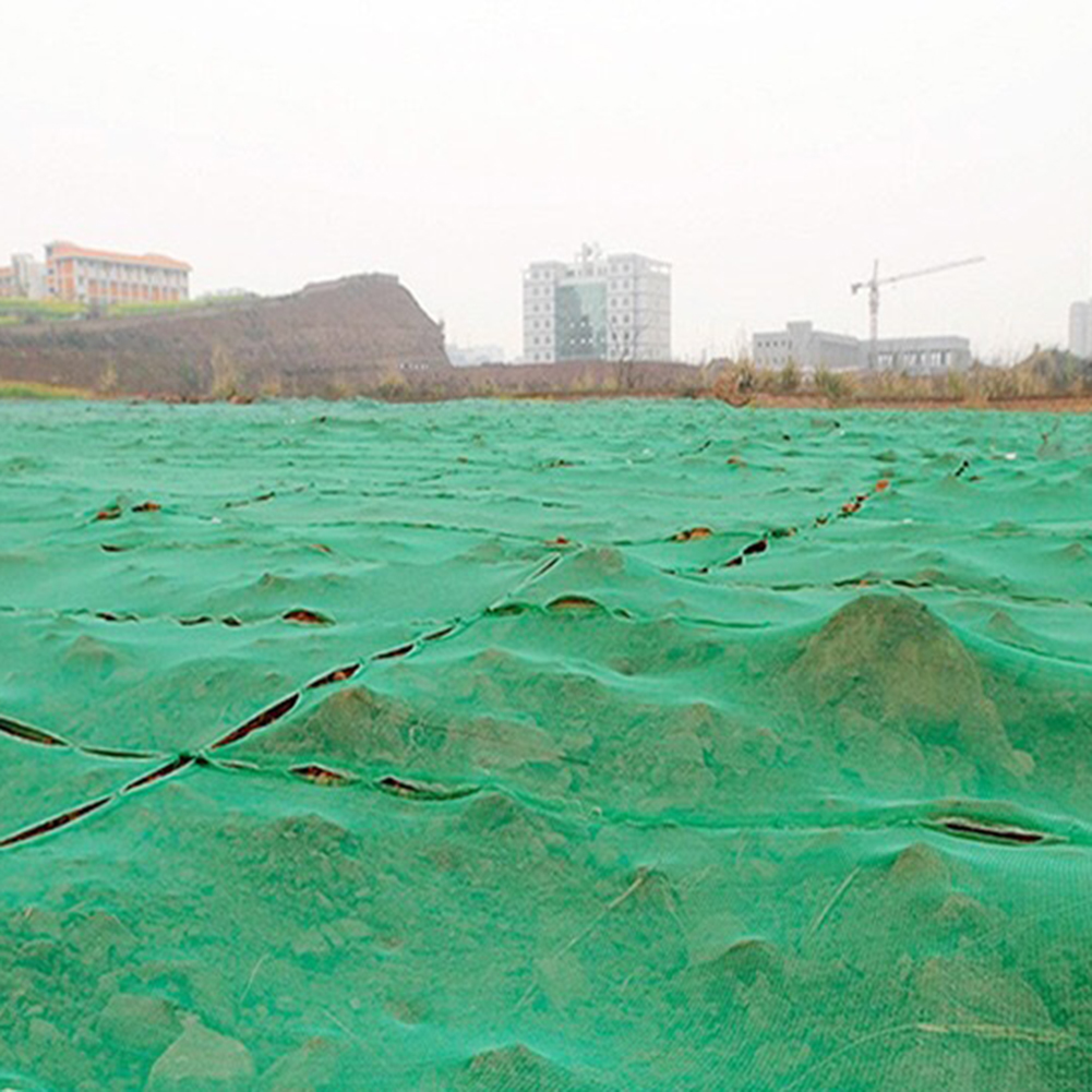 8*10M 3-pin Green Dust-proof Net Construction Site Sand Cover Protect Net Effectively Reduce Heat Radiation Growing Tents