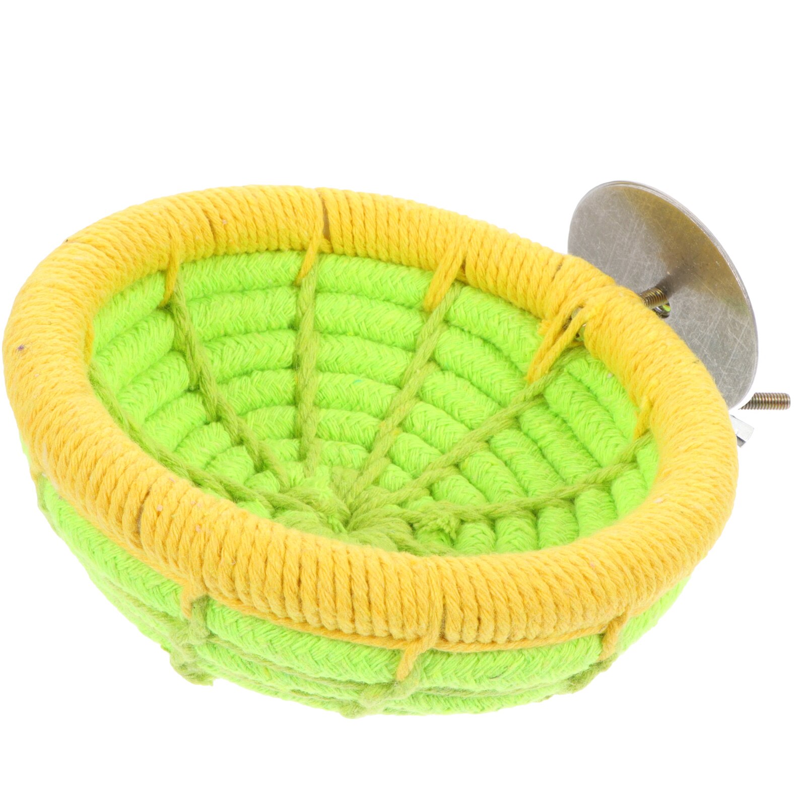 Home Bird Nest Decorative Bird Nest for Cages Pet Bird Accessory Bird Habitat Shed: Green