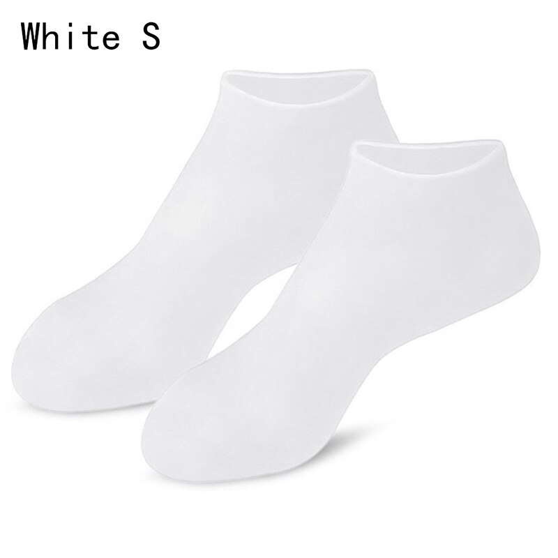 Chaussettes élastiques antidérapantes en Gel de Silicone, Protection des pieds, Protection des pieds, couverture de semelle, talon sec: N1