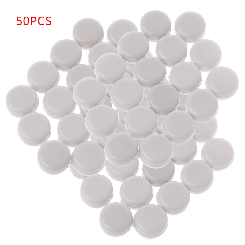 50 Stuks Baby Rammelaar Doos Ballen Jingle Bells Squeeze Sound Noise Maker Insert Squeakers Voor Diy Huisdier Speelgoed Dier Marionet pop: 20mm