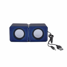 Portable USB 2.0 Multimedia Desktop Computer Notebook Mini Speaker set Music Stereo Home Theater Party Speaker 3.5mm Jack