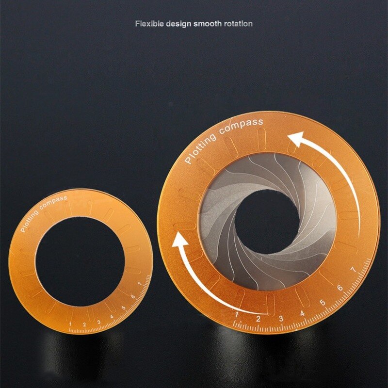 Herramienta de dibujo Circular de acero inoxidable 304, trazador Circular telescópico ajustable, transportador, herramienta de medición de flexión