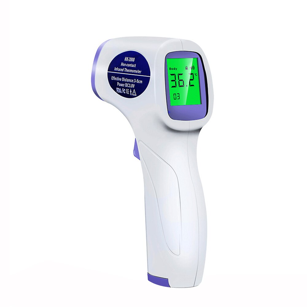 Portable Blood Oxygen Finger Pulse Digital Fingertip Oximeter Oxygen Saturation Meter Finger Monitor Oximetro + thermometer: MD1797