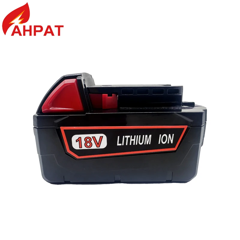 per Milwaukee 18V M18 Batteria Al Litio 6.0ah/9.8ah/12.8ah di Ricambio per Milwaukee M18 48-11-1815 48-11-1850 2604-22 Batteria