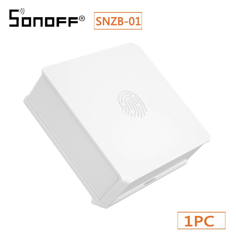 SONOFF Zigbee SNZB-01 Mini Wireless Switch eWeLink APP Remote Control Smart Home Switch Works With ZBBridge IFTTT: 1pcs SNZB-01