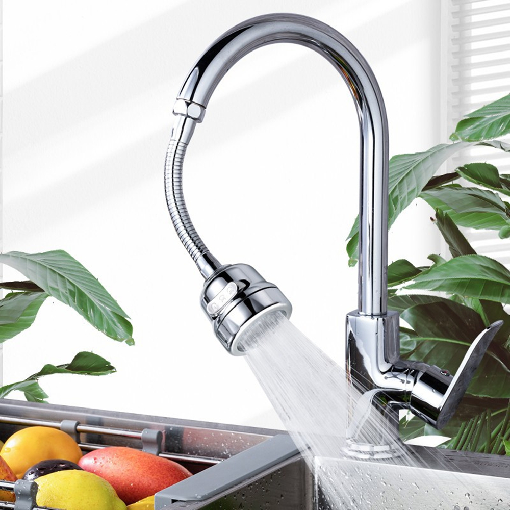 3 Modi Kraan Adapter Beluchter Bubbler 360 Draaibare Hogedruk Kraan Filter Extender Waterbesparende Keuken Gadget Kraan Mondstuk