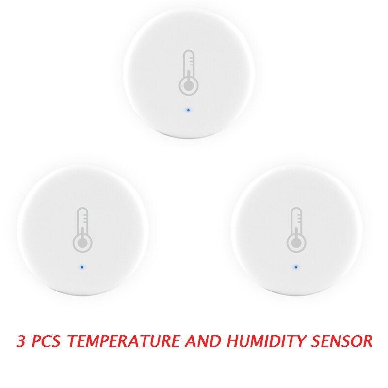 Tuya Temperature Humidity Sensor Environment Air Pressure Smart Home Smart Life Zigbee Wireless Control Work Smart Home: 3 Pieces