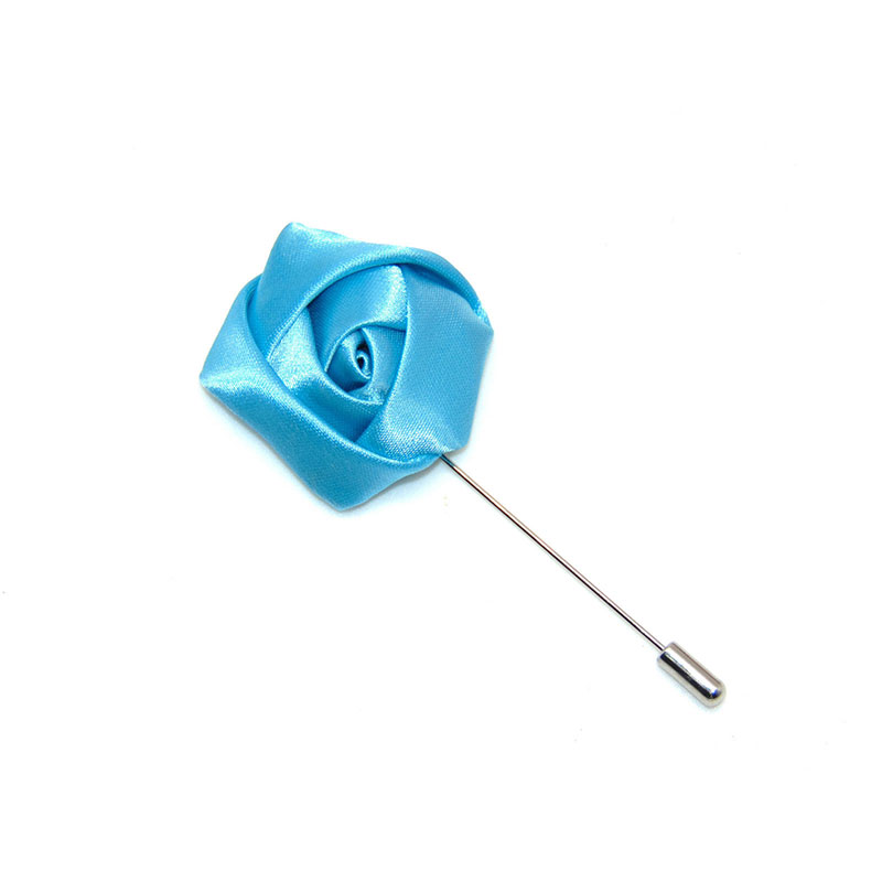 Kavajslag brosch nål krage nålar ros blomma handgjord kostym smoking corsage bröllop boutonniere fest kvinnor män: 11