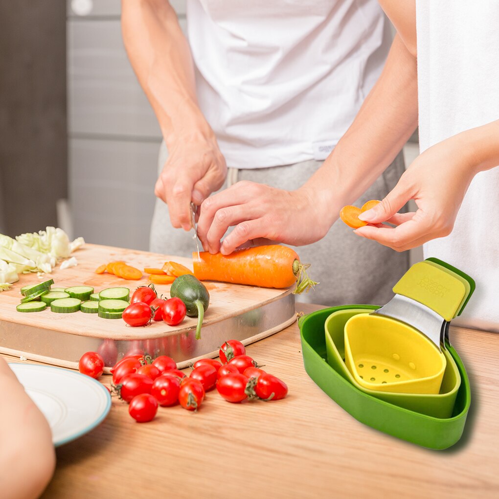 3Pcs Steamer Set Small Cooking Basket Plastic Stackable Steaming Bowl with Handle for Vegetable Fruits