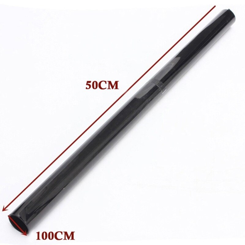 VLT 20% Charcoal Black Window Tint Film – 39in X 50ft Uncut Roll, Scratch Resistant