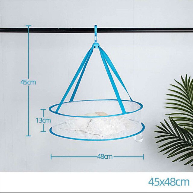 Typ haka kosz robić suszenia gospodarstwa domowego dwuwarstwowe skarpety suszenie netto ubrania płaskie netto kieszeń wieszak na ubrania składany 1 sztuka: B