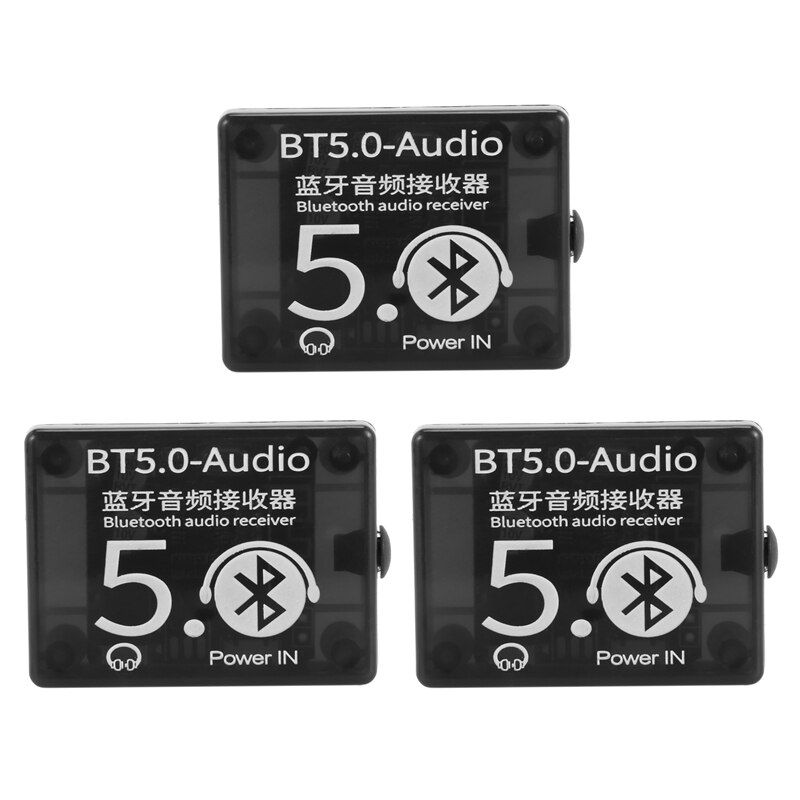 JABS 3X BT5.0 Audio Receiver MP3 Bluetooth Decoder Lossless Car Speaker Audio Amplifier Board With Case