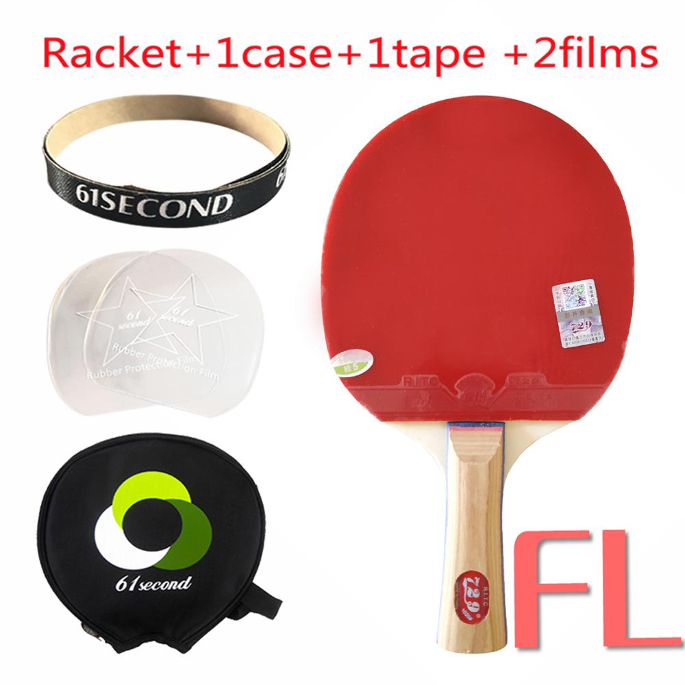 RITC 729 Friendship 1020# Pips-In Table Tennis Racket for Ping Pong