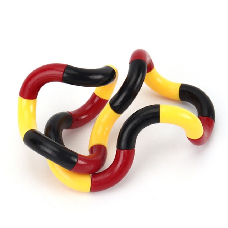 Twisted Ring Magic Fidget Goocheltruc Touw Wirwar Fidget Speelgoed Creatieve Diy Kronkelende Leisure Onderwijs Stress Kid Xmas Speelgoed: 4