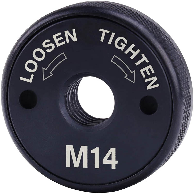 TOP Quick Clamping Nut M14 Angle Grinder Clamping Nut 115mm-230mm Flange Nut Tool Power Replacement for Makita.