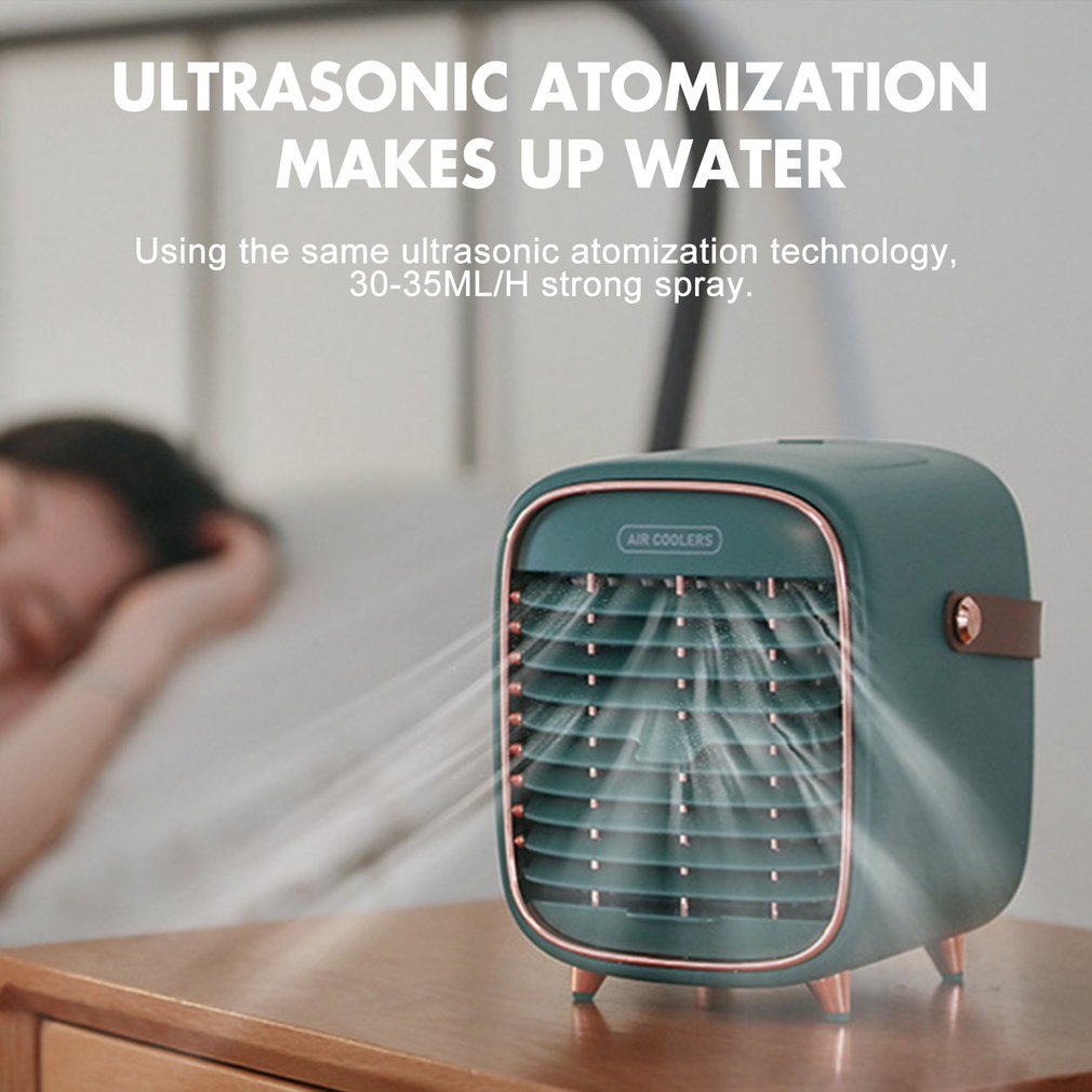 Mini climatiseur Portable refroidisseur d'air 7 couleurs LED USB personnel espace refroidisseur ventilateur ventilateur de refroidissement