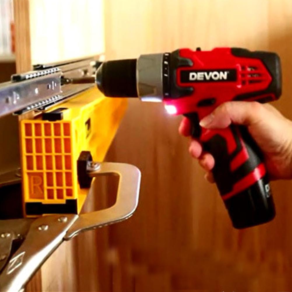 2pcs Drawer Track Slide Installation Jig Mounting Fast Installation of Locator Engineering Plastics Cabinet Woodworking Hardwar