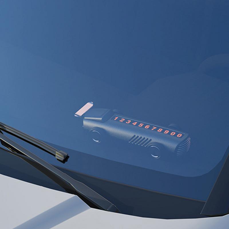 Temporäbetreffend halt Parkplatz Karte Auto Park Zeichen Aromatherapie Dekorative Zubehör Telefon Nummer Platte Solide Aromatherapie Einfache drücken