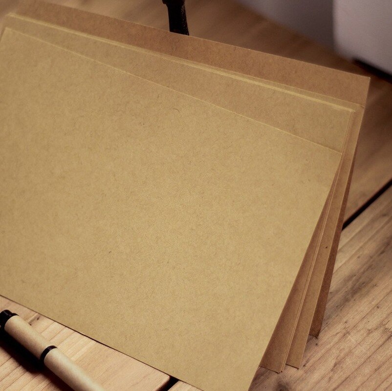 10 Sheets/Set Kraft Letter Pad Writing Paper Office Stationery
