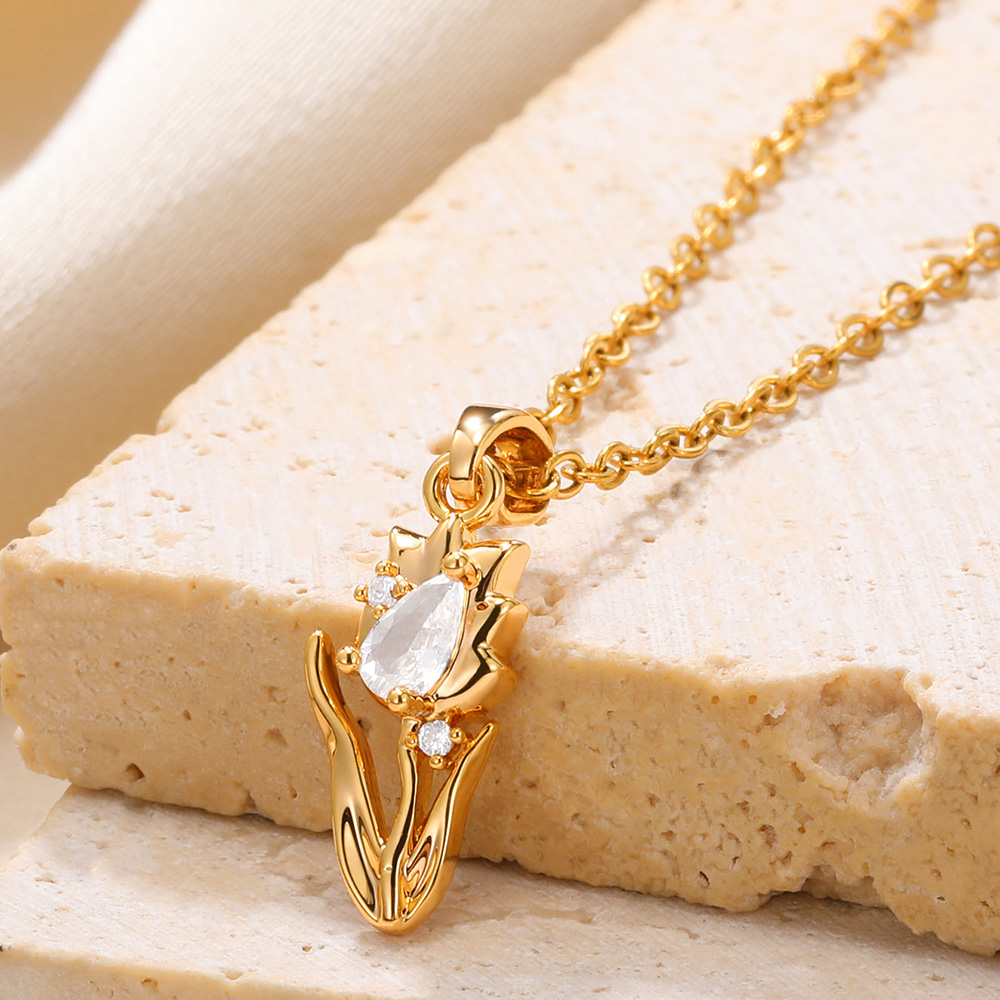 Gargantilla de rosa con diamantes de imitación para mujer, Collar de amanecer de circón brillante, Collar de Color dorado, joyería de ojos malvados, accesorios Y2k,: Latón Plateado