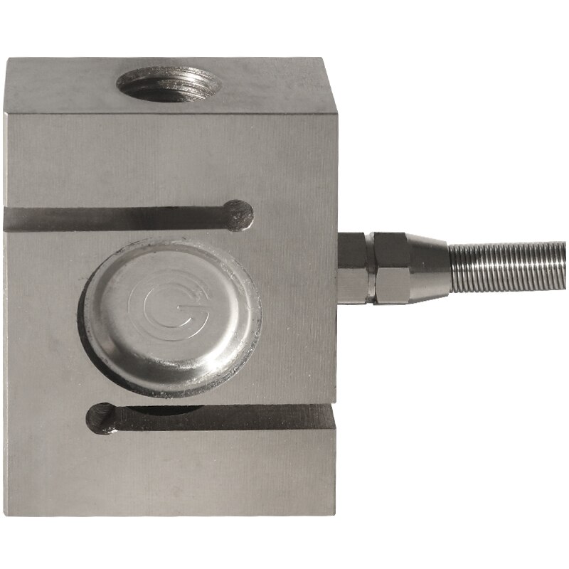 Celda de carga tipo S, sensor de pesaje de YZC-528C, celda de carga de presión extensible de alta precisión