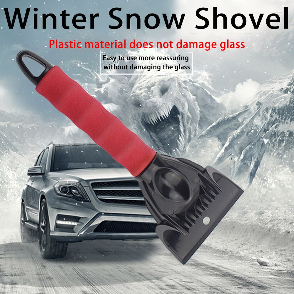 20.5CM Winter Portable Auto Vehicle Truck Car Window Windscreen Ice Scraper Windshield Cleaner Plastic Coated Anti-Slide Handle