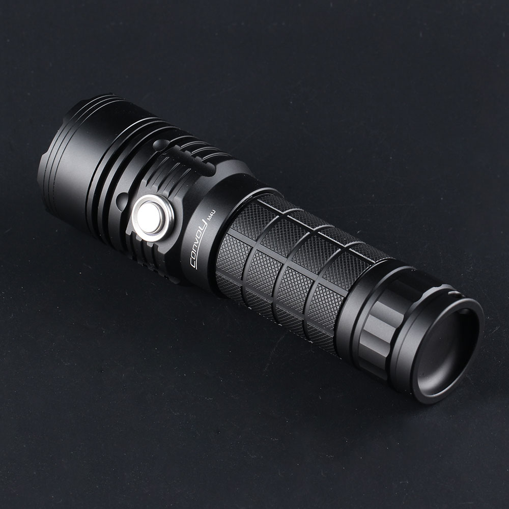 Convoy M4U flashlight ,with cree xpl hi ,micro USB charging, 7135*8 biscotti