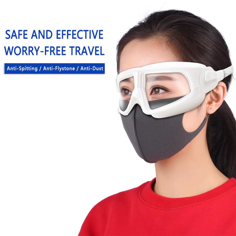 Gafas protectoras totalmente cerradas para ciclismo, a prueba de arena, antisaliva y antipolvo, 1-10 unidades