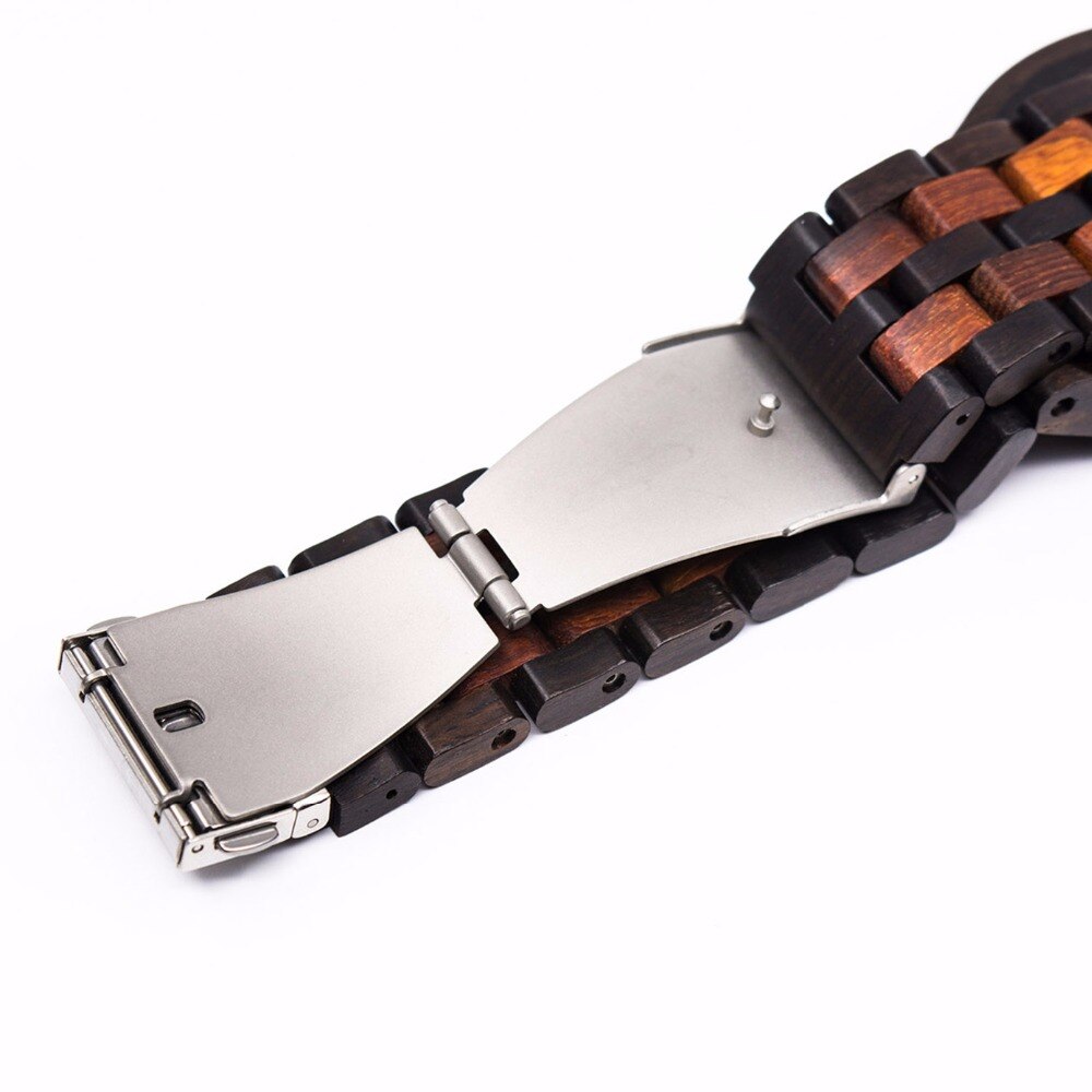 BEWELL Holz herren Uhr Luxus Quarz Handgelenk Moment Uhren Mit Komplette Kalender Zeit lieferant 109D