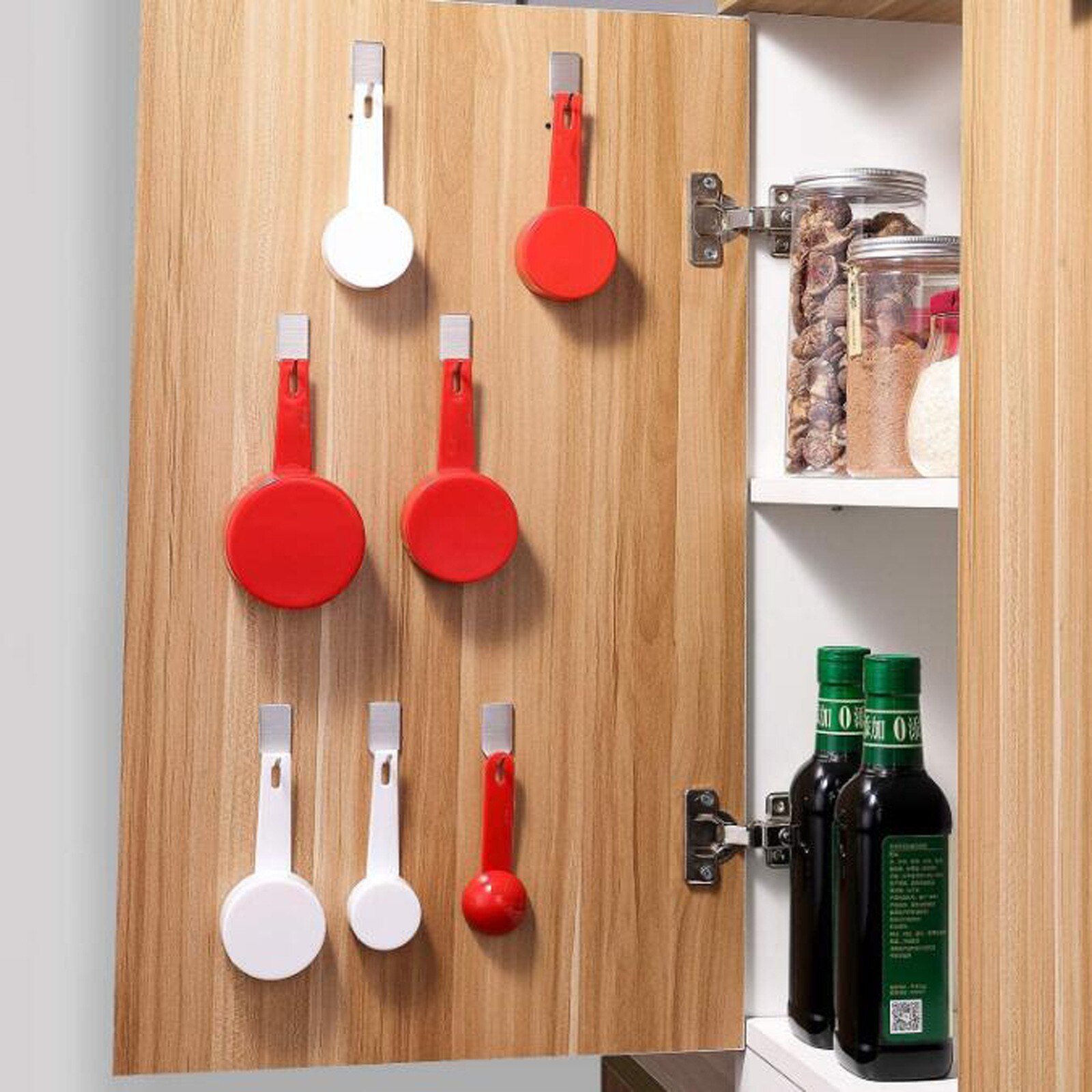 25# Stainless Steel Hook Sticky Hook Kitchen Nail-free Seamless Wall Hanging Multipurpose Stick Hook Up Bathroom Firmly Крючки