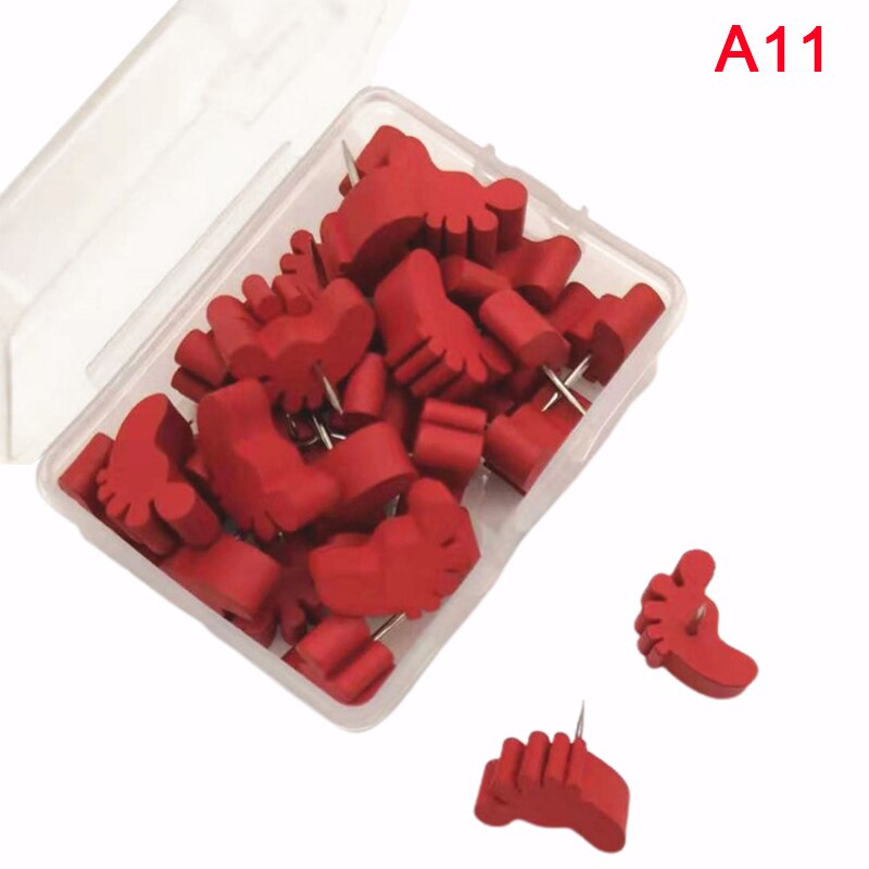 Map Markers Wooden Drawing Photo Wall Studs Cork Board Pins Thumbtack Pushpin Painting Tool Office School Supplies: A11