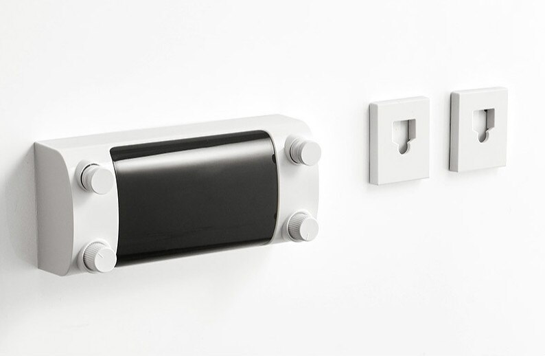 Retractable Clothes Line Dryer Clotheslines Double Row Clothesline Wall Mounted Retractable Clothes Dryer Steel Rope Wall Hanger: White